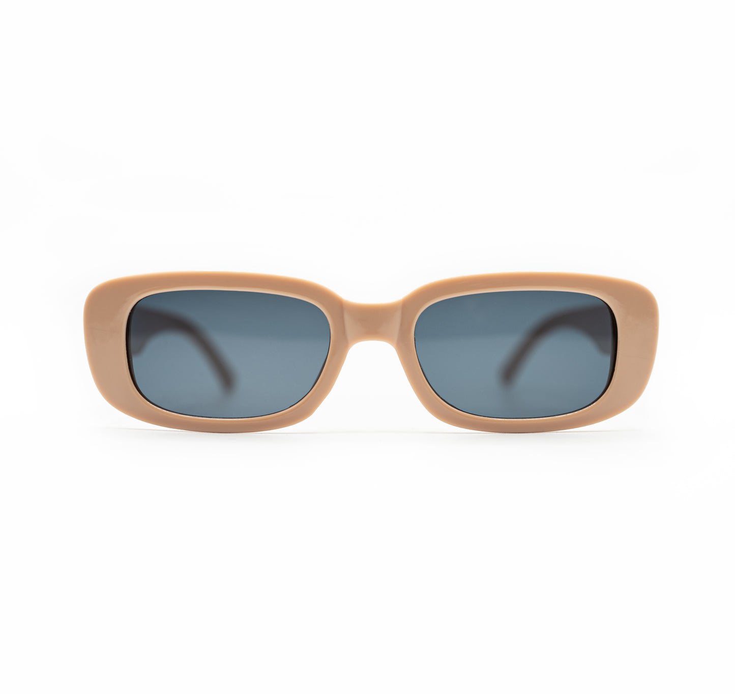 front image of sonder sunglasses in pink