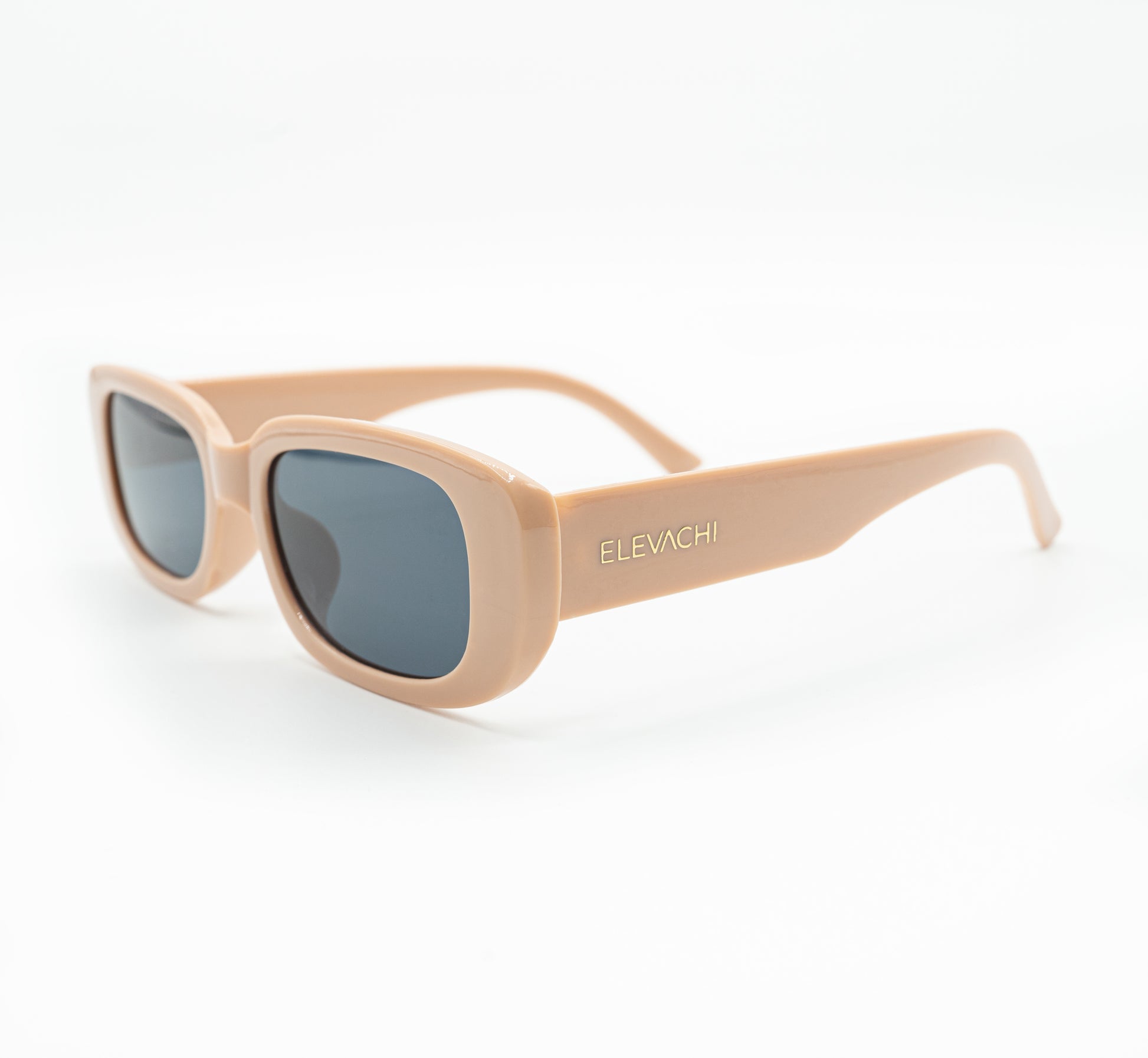 side image of sonder sunglasses in pink